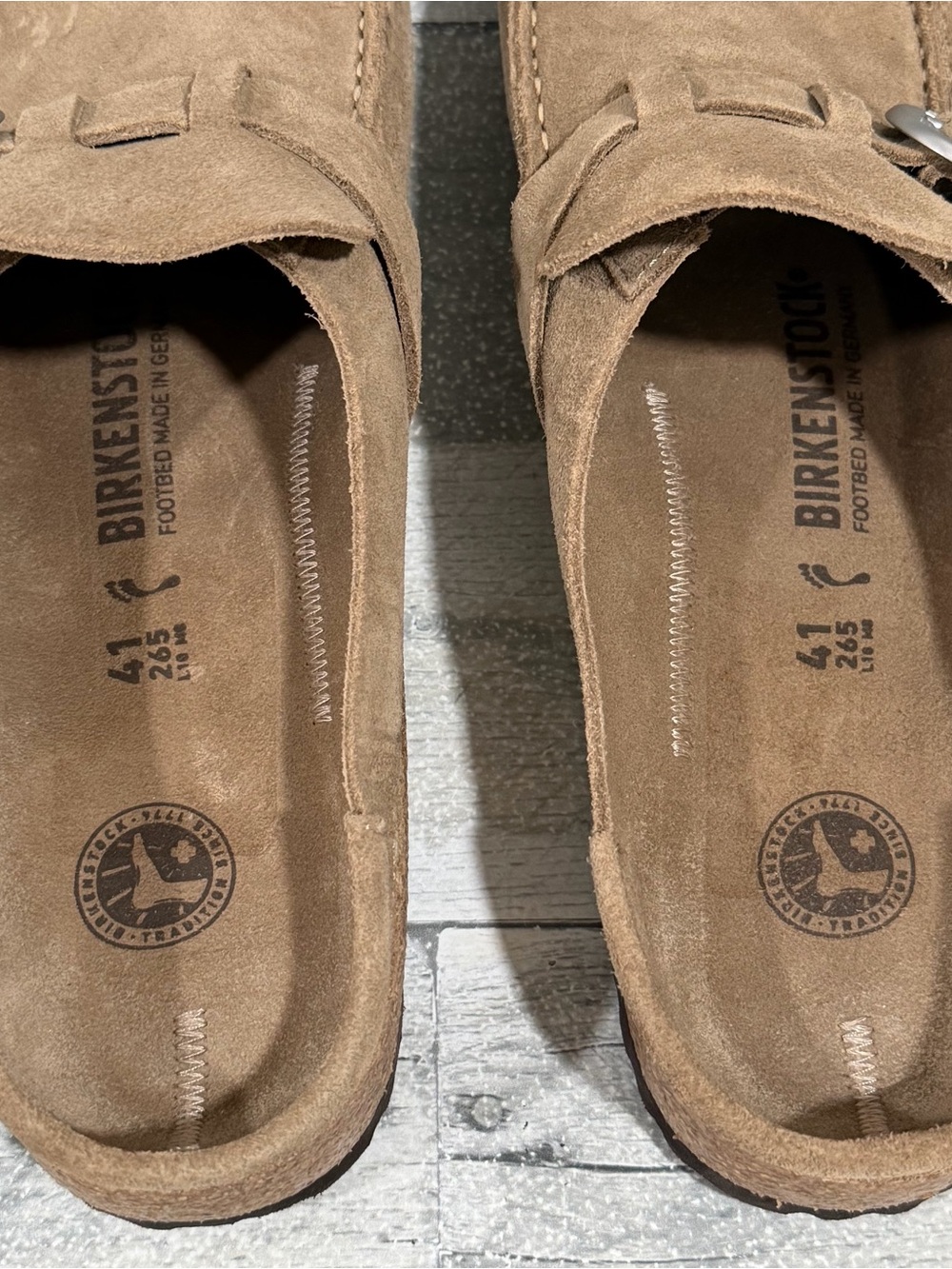 BIRKENSTOCK Buckley Clog in Tea Brown - Size - 10-10.5 .US / 41 .EU - Picture 8 of 9